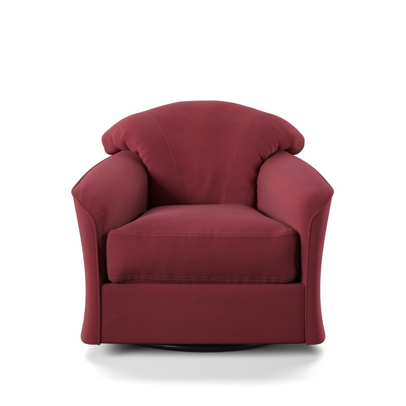 Klaussner Furniture Exeter Swivel Barrel Chair & Reviews | Wayfair